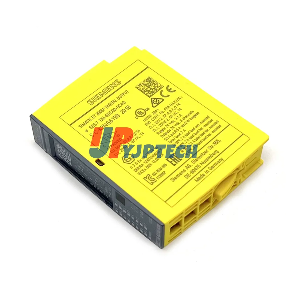 Высококачественный Модуль PLC 6ES71366DC000CA0, модуль SIMATIC DP electronics ET200SP 6ES7136-6DC00-0CA0