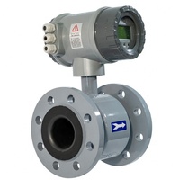 RUNPAQ Flowmeter Elektromagnetik Cairan Integral Seri C Tampilan Digital OEM Berkualitas Tinggi DN150 Akurasi +/-0.5%