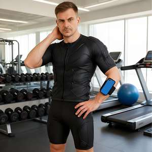 DISSOLVED-Traje de entrenamiento EMS de cuerpo completo unisex, equipo de fitness inteligente con batería y wifi - Product Image 1