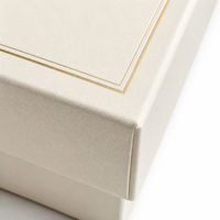 Boîte cadeau électronique intelligente avec texture papier artistique, laminage mat et revêtement UV &amp;   Ceinture gaufrée pour homme avec glissière coulissante