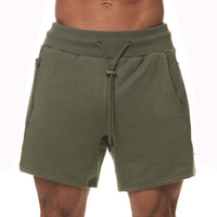 Short de sport personnalisé en molleton de coton Short de compression avec poches pour l'entraînement Active Wear