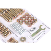 Kit de vis de fixation plusieurs couleurs le plus vendu vis à tête fraisée en laiton personnalisée assemblée pour l'installation de lit