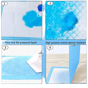Tapis absorbants et désodorisants jetables pour l'urine des chiens, en stock immédiat - Product Image 4