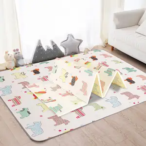 环保双面设计折叠婴儿垫地毯为儿童房