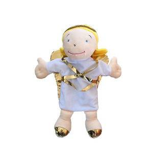 Marioneta de Mano Personalizada de Peluche, Divertida, con Diseño de Jesús y la Virgen María, TLS19051401 - Product Image 3