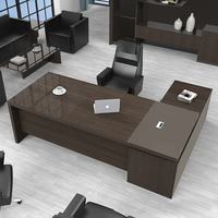 Meubles de bureau de direction Yazhi PDG Ensemble table et chaises de bureau de direction au design moderne et de luxe