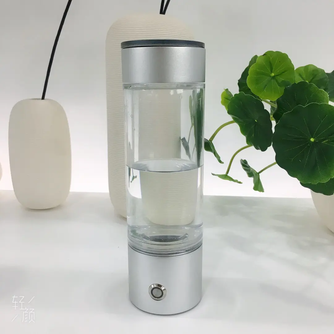 Portable Hydrogen Water Bottle Generator Hydrogen Water Ionizer Machine Rechargeable Hydrogen Rich Water Health Bottle