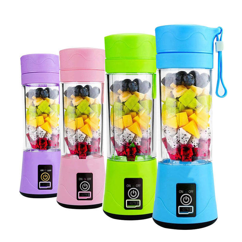 Custom Plastic 6 Aspas Usb Cuadora De Mano Licuadora Manuales Vasos Mini Licuadora Portatil