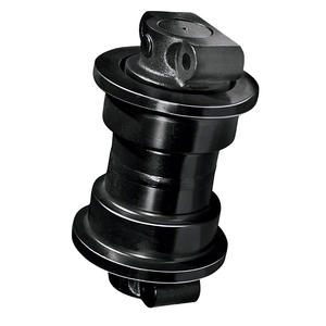 بكرة مسار R320 جديدة عالية الجودة لعام 2025 للحفارات D4 D4D D6C D6R <span class=keywords><strong>D60</strong></span> D65 D85 D155، مصنوعة من الفولاذ 50Mn باللون الأسود/الأصفر - Product Image 2