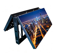 Armoire d'affichage LED ultra-mince à ouverture frontale, armoire d'écran LED à petit pas de pixel P2.5, mur vidéo HD extérieur OEM