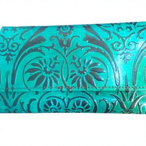 Sac à main en tissu de coton indien résistant à l'eau avec motif géométrique et fermeture à glissière - Product Image 2