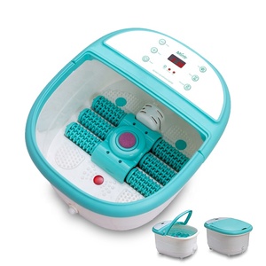 Mimiir-masajeador de pies multifuncional con Calefacción Automática, proveedor de Spa con 6 rodillos de masaje Shiatsu motorizados - Product Image 1