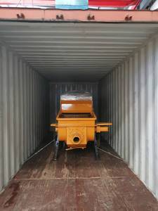 Produto quente Reboque-Montado Portátil Estacionária Baixo Preço Mini Usado Bombas De Concreto Bomba De Concreto Diesel para venda - Product Image 3