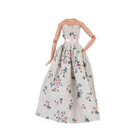 Accessoires de robe et jupe de princesse pour poupée de 11,5 pouces, modèle de jouet éducatif miniature DIY de 30 cm