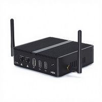 Gran oferta, Mini PC Industrial portátil NUC Sin ventilador, caja nueva Win7 C2D/8/10/11 Linux Quad Core, arranque automático sin disco J6412 J6413 DDR4