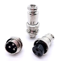 Soulin GX20 connecteurs d'aviation de haute qualité 2-15 broches prise de fil de verrouillage connecteur électrique Type de vis prise fixe