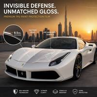 Película Protectora de Pintura para Automóviles FYL Covestro TPU 8.5mil Super Hidrofóbica, Autoregenerable, de Gama Media, PPF Transparente, 5 Años de Garantía