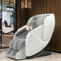 Dernier luxe portable pliable 4D zéro gravité corps entier airbag fauteuil de massage électronique chaleur Shiatsu fonction touches de raccourci