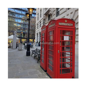 Prezzo di fabbrica cabina telefonica rossa in metallo personalizzata London Classic Pink <span class=keywords><strong>Phone</strong></span> <span class=keywords><strong>Booth</strong></span> in vendita - Product Image 1
