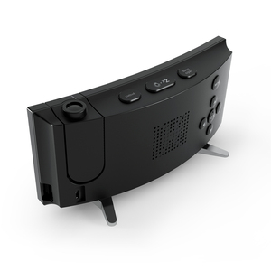 Đồng Hồ Radio Màn Hình Cong LED Không Dây Với Máy Chiếu FM Radio Đồng Hồ Báo Thức - Product Image 4