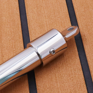 AISI316 Main courante en acier inoxydable Bimini Eye End Top Caps Matériel marin pour bateaux - Product Image 1