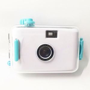 Cámara de Fotos con Carcasa Blanca y Verde, Cámara a Prueba de Agua, Múltiples Usos, Ideas Prácticas, Regalo para Niños y Niñas, Novias - Product Image 1