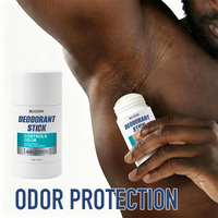 Déodorant pour hommes, contrôle des odeurs des aisselles, des pieds et des cuisses, déodorant en stick sans aluminium
