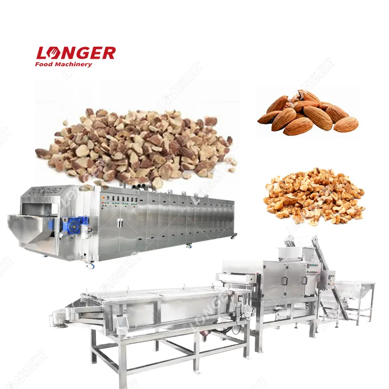 Tự động xắt nhỏ các loại hạt làm cho máy điều cắt Bán hồ trăn đậu phộng Máy cắt