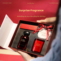 Coffret Cadeau de Gros pour la Saint-Valentin et le Nouvel An : Bougies Parfumées, Diffuseurs à Bâtonnets, Plaques Parfumées en Plâtre, Décoration d'Ambiance et Coffret Cadeau Festif