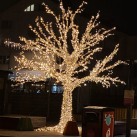 Guirlandes lumineuses LED en forme de rideau de glace, étanches, en PVC, pour usage commercial, pour Noël, hôtels, mariages, événements, sécurité