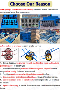 Gạch rỗng khối rắn Máy làm bê tông Máy Làm tự động - Product Image 6