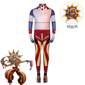 Disfraz de <span class=keywords><strong>Cosplay</strong></span> de película y TV Moondrop Sundrop con máscara de gota de estilo 3D para fiestas de Halloween y Navidad - Product Image 3