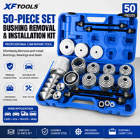 Kit d'outils universels pour l'extraction et l'installation de silentblocs de voiture, 50 pièces, en acier au carbone, extracteur et installateur de silentblocs de suspension, outils de réparation automobile