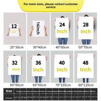 Guide de personnalisation d'affiches A4 A5, brochure imprimée recto-verso style journal, papier couché personnalisé ; réponse en 24h