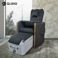 Nouvel arrivage de fauteuil de manucure pour salon de beauté Fauteuil de pédicure électrique pour salon de manucure et spa avec massage au toucher humain