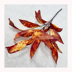 High quality new autumn color artificial dry plants Meibao lily leaves immortal flowers wedding decorations wholesale