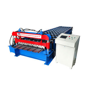 수동 이중층 롤 시트 지붕 타일 제작 롤 성형기 - Product Image 5