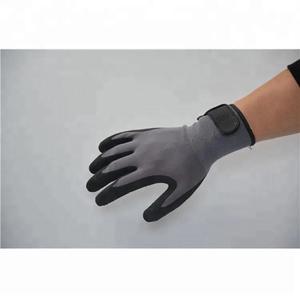 Venta caliente guantes de trabajo de seguridad revestimiento de látex con 7 forro acrílico Guantes Térmicos de invierno venta directa de fábrica - Product Image 2