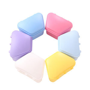 กล่องใส่ฟันปลอมแบบสี่เหลี่ยมคางหมูพลาสติกขนาดใหญ่ - Product Image 4