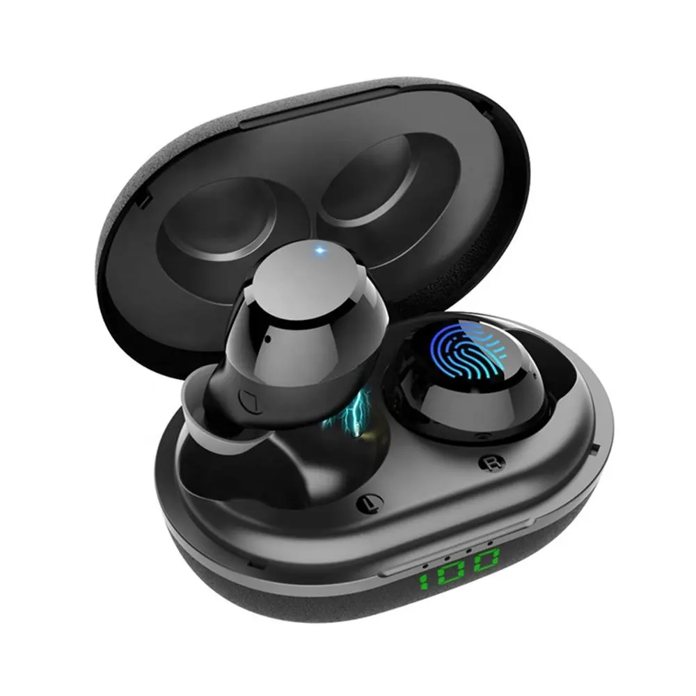 Kablosuz 5.0 kulaklık gerçek kablosuz kulaklık stereo ses kalitesi kulaklık kulaklık şarj kutusu ile