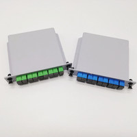 Boîtier de Cassette FTTH, séparateur de PLC, en PVC, LSZH ROHS, CE FTTH FTTA, G657A1 G657A2
