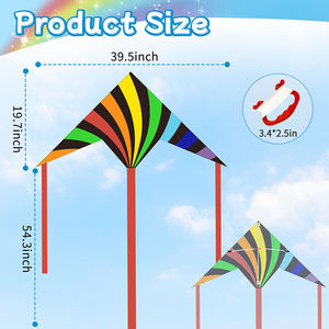 Aquilone Piccolo Impermeabile per Bambini con Motivi Arcobaleno e Frutta, Vendita all'Ingrosso - Product Image 3