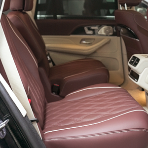 Fundas de Asiento Completas para Mercedes-Benz AMGGLS63 2022 -- Caoba/Beige Macchiato (Seis Plazas) - Product Image 3