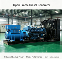 Groupe électrogène diesel haute tension, haute puissance 800 kW-1800 kW, centrale électrique robuste pour les opérations minières et pétrolières