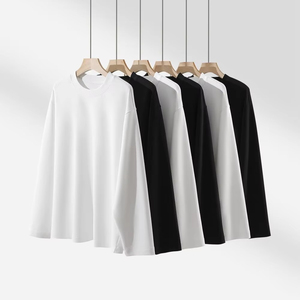 <span class=keywords><strong>T</strong></span>-<span class=keywords><strong>shirt</strong></span> <span class=keywords><strong>Homme</strong></span> Manches Longues Surdimensionné Épais en Gros Fabrication Personnalisée - Product Image 1