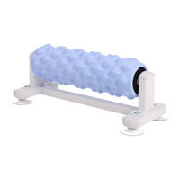 Support amovible à ventouse pour rouleau de massage en mousse de yoga pour la relaxation musculaire et le massage amincissant de la taille et des jambes