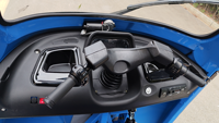 Tricycle électrique 72V 3000W à carrosserie fermée, capacité 4 passagers, vitesse 50-70 km/h, charge utile supérieure à 400 kg, en acier
