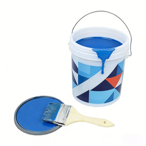 Hochbeständiger Mehrzweck-Farbeimer mit sicherem Verschlussdeckel für alle Arten von Beschichtungslagerung & einfachem Transport - Product Image 2