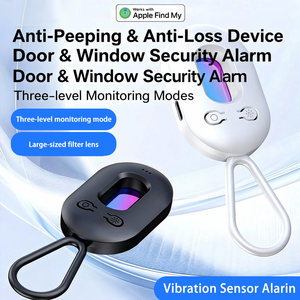 FD03 Gadget de voyage compatible avec Apple Find My, détecteur de caméra <span class=keywords><strong>espion</strong></span>, alarme de poignée de porte pour la sécurité hôtelière - Product Image 3