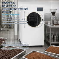 Máquina Liofilizadora Comercial SJ-30H de 35 kg para Café, Liofilizador al Vacío para Café Instantáneo e Ingredientes de Bebidas